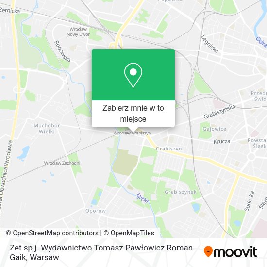 Mapa Zet sp.j. Wydawnictwo Tomasz Pawłowicz Roman Gaik