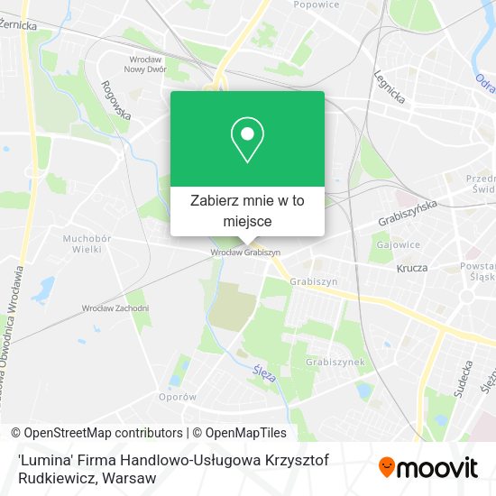 Mapa 'Lumina' Firma Handlowo-Usługowa Krzysztof Rudkiewicz