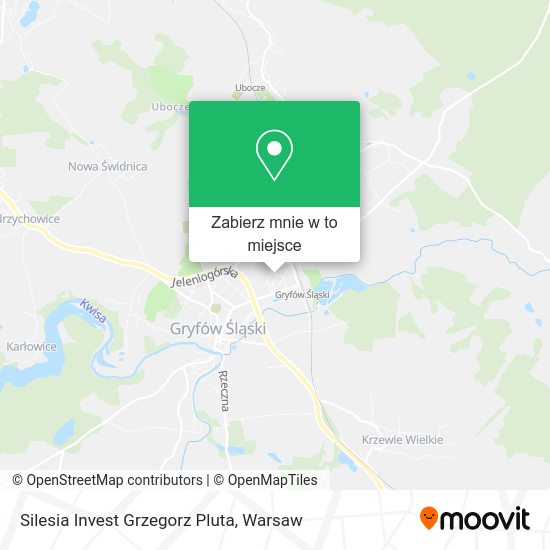 Mapa Silesia Invest Grzegorz Pluta