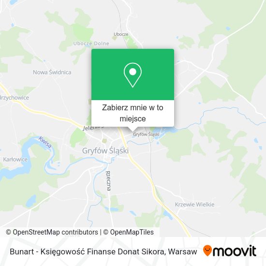 Mapa Bunart - Księgowość Finanse Donat Sikora