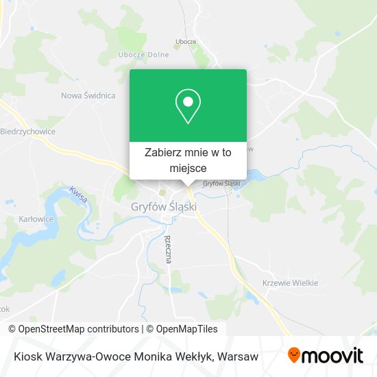 Mapa Kiosk Warzywa-Owoce Monika Wekłyk