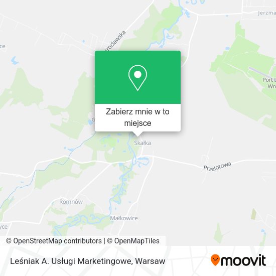 Mapa Leśniak A. Usługi Marketingowe