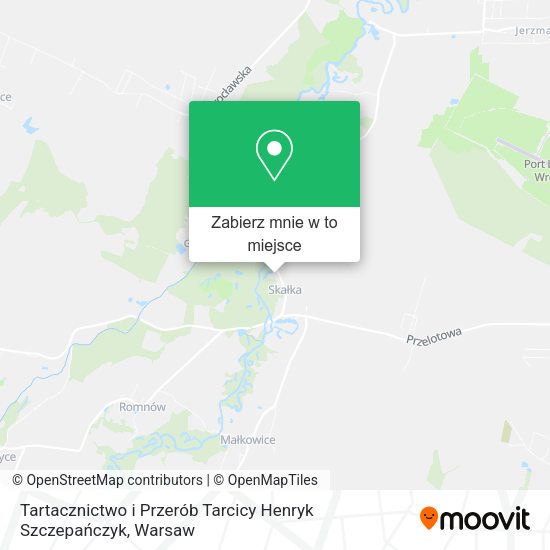 Mapa Tartacznictwo i Przerób Tarcicy Henryk Szczepańczyk