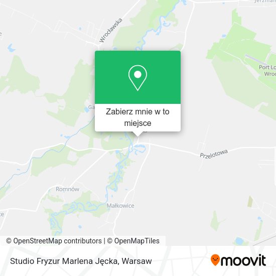 Mapa Studio Fryzur Marlena Jęcka