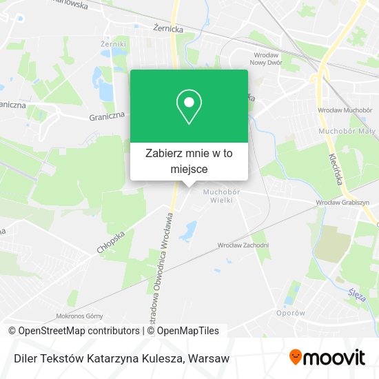 Mapa Diler Tekstów Katarzyna Kulesza