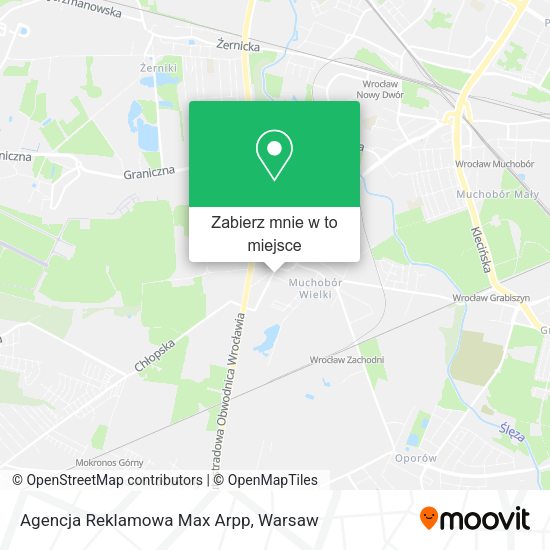 Mapa Agencja Reklamowa Max Arpp