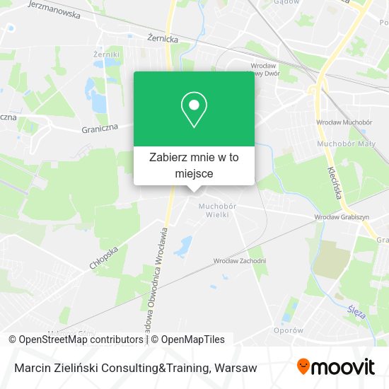 Mapa Marcin Zieliński Consulting&Training