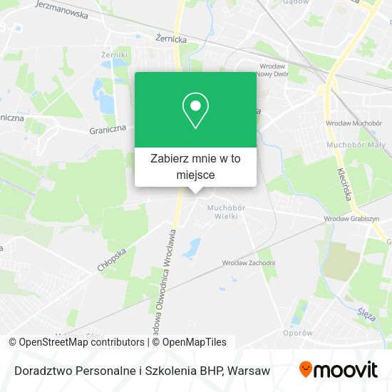 Mapa Doradztwo Personalne i Szkolenia BHP