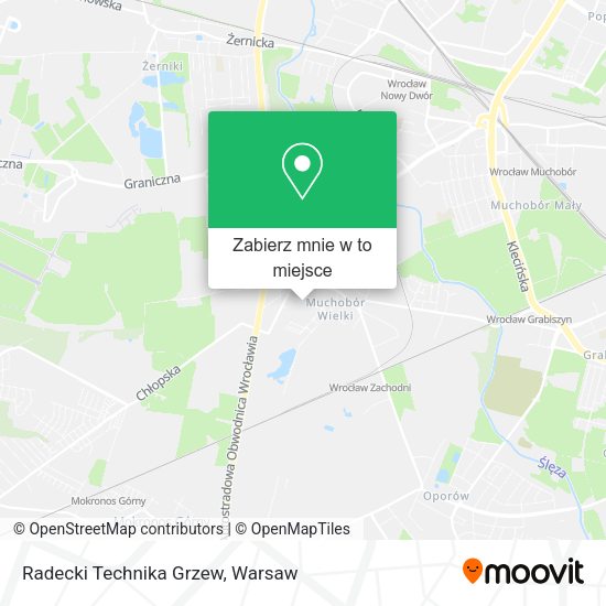 Mapa Radecki Technika Grzew