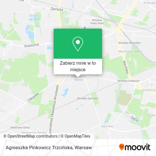 Mapa Agnieszka Pinkowicz Trzcińska