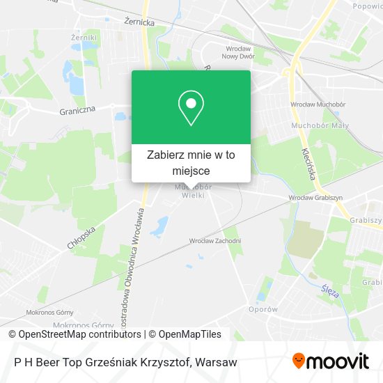 Mapa P H Beer Top Grześniak Krzysztof