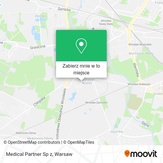 Mapa Medical Partner Sp z