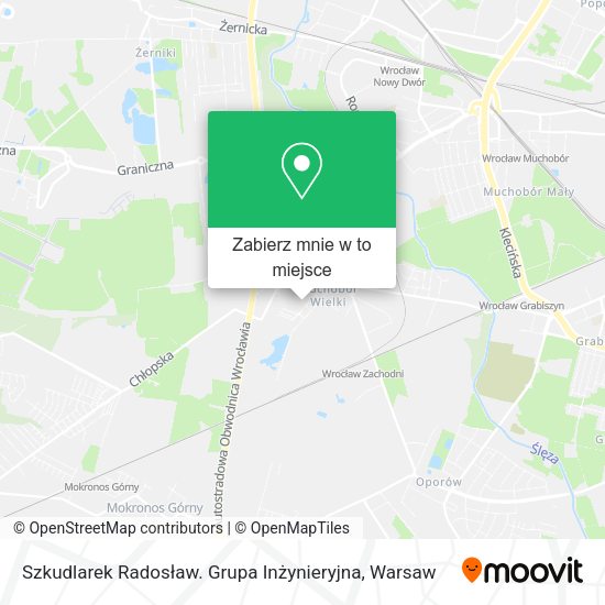 Mapa Szkudlarek Radosław. Grupa Inżynieryjna