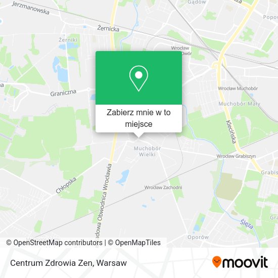 Mapa Centrum Zdrowia Zen