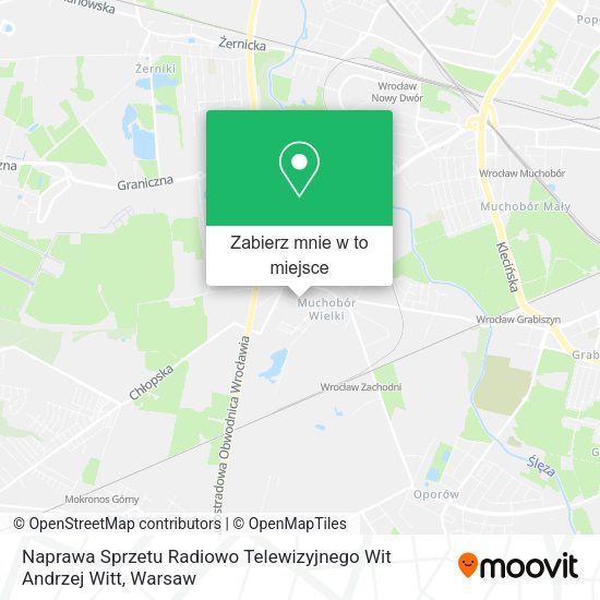 Mapa Naprawa Sprzetu Radiowo Telewizyjnego Wit Andrzej Witt