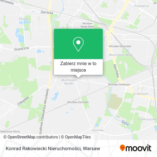 Mapa Konrad Rakowiecki Nieruchomości