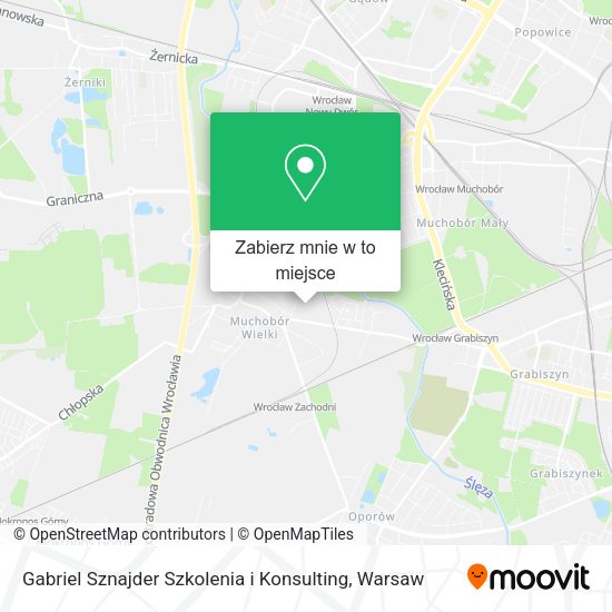 Mapa Gabriel Sznajder Szkolenia i Konsulting