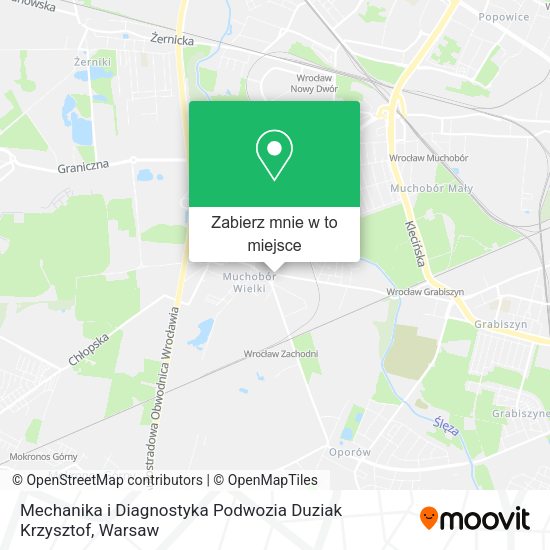 Mapa Mechanika i Diagnostyka Podwozia Duziak Krzysztof