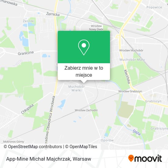 Mapa App-Mine Michał Majchrzak