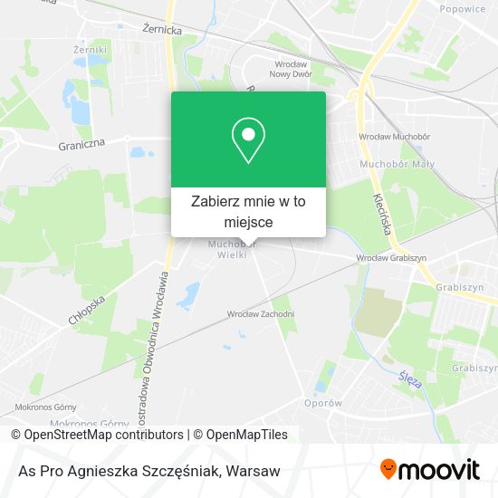 Mapa As Pro Agnieszka Szczęśniak