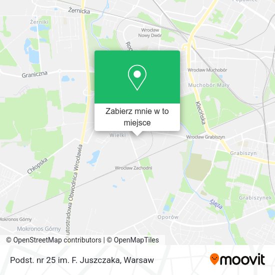 Mapa Podst. nr 25 im. F. Juszczaka