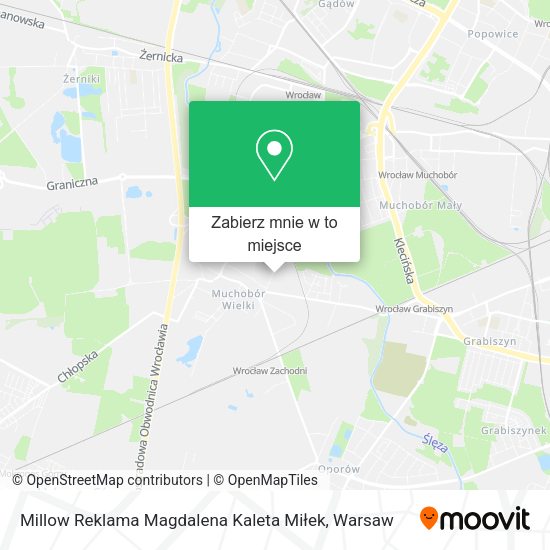 Mapa Millow Reklama Magdalena Kaleta Miłek