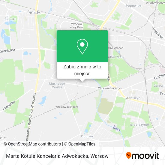 Mapa Marta Kotula Kancelaria Adwokacka