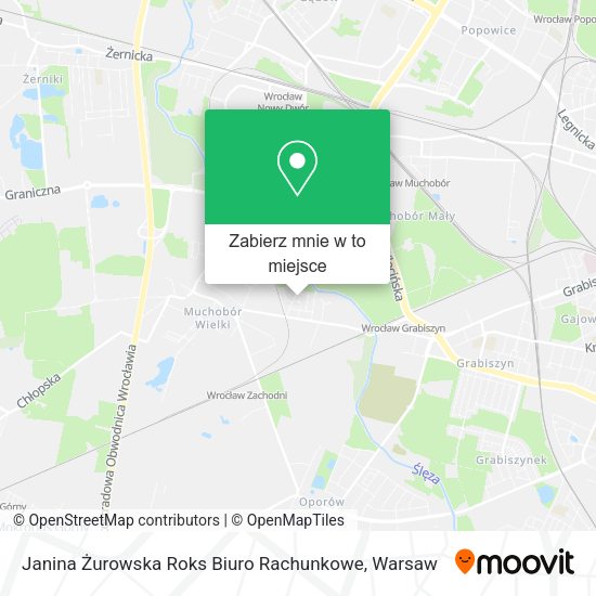 Mapa Janina Żurowska Roks Biuro Rachunkowe