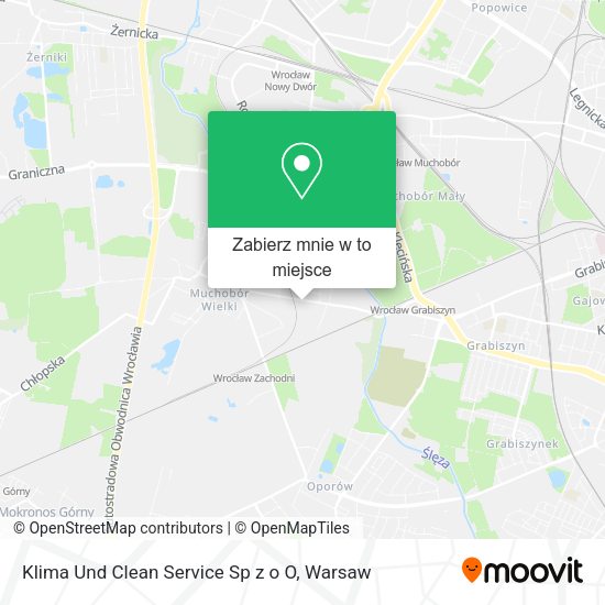 Mapa Klima Und Clean Service Sp z o O