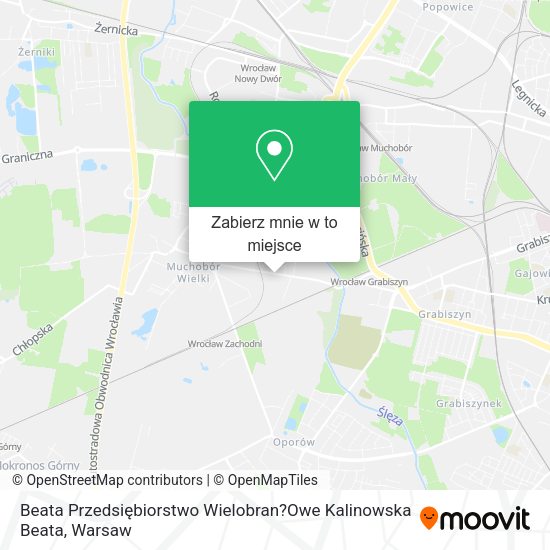 Mapa Beata Przedsiębiorstwo Wielobran?Owe Kalinowska Beata