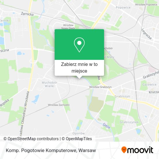 Mapa Komp. Pogotowie Komputerowe