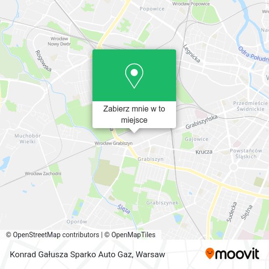 Mapa Konrad Gałusza Sparko Auto Gaz