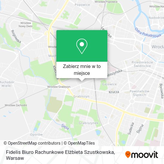 Mapa Fidelis Biuro Rachunkowe Elżbieta Szustkowska