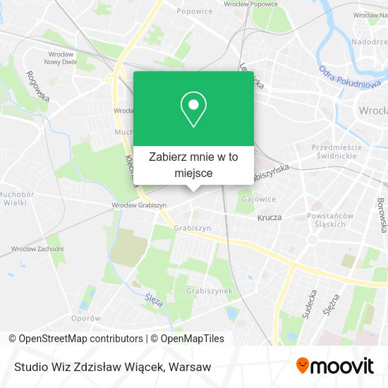 Mapa Studio Wiz Zdzisław Wiącek