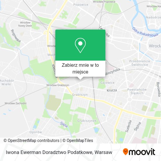 Mapa Iwona Ewerman Doradztwo Podatkowe