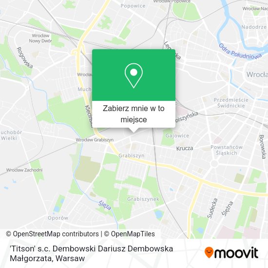 Mapa 'Titson' s.c. Dembowski Dariusz Dembowska Małgorzata