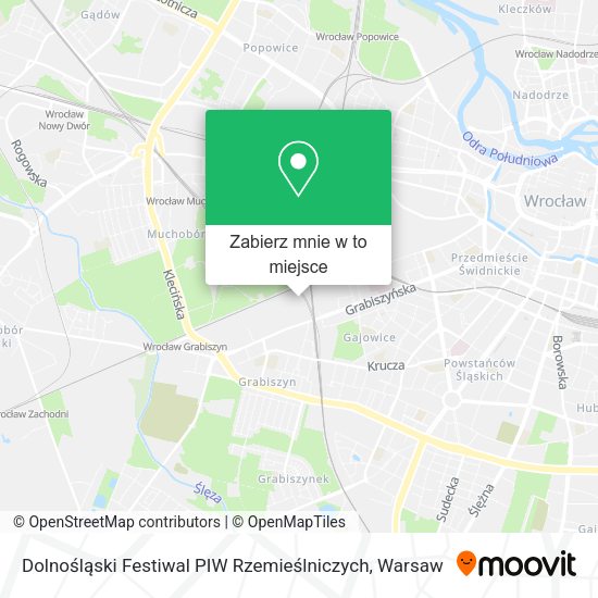 Mapa Dolnośląski Festiwal PIW Rzemieślniczych