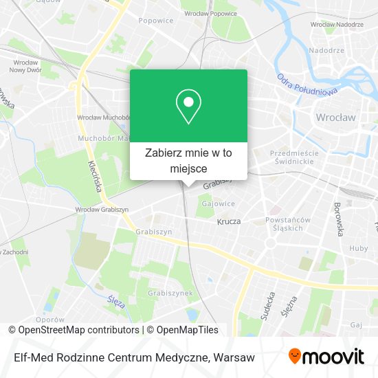 Mapa Elf-Med Rodzinne Centrum Medyczne