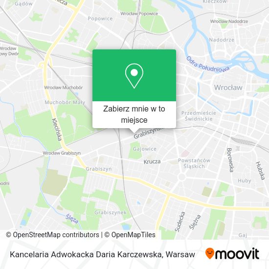 Mapa Kancelaria Adwokacka Daria Karczewska