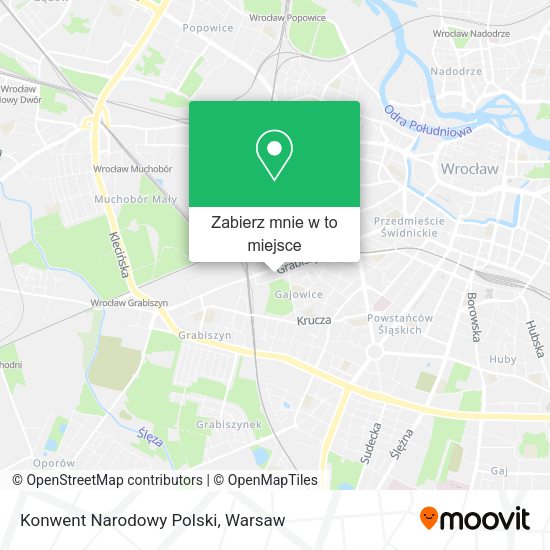 Mapa Konwent Narodowy Polski