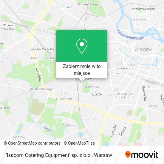 Mapa 'Isacom Catering Equipment' sp. z o.o.