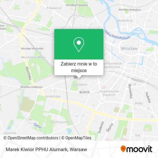 Mapa Marek Kiwior PPHU Alumark