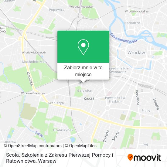 Mapa Scola. Szkolenia z Zakresu Pierwszej Pomocy i Ratownictwa