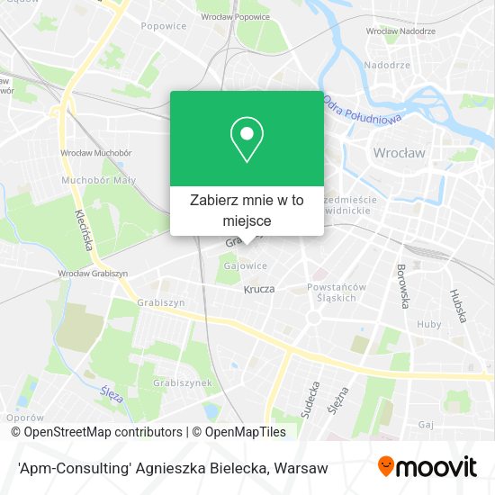 Mapa 'Apm-Consulting' Agnieszka Bielecka