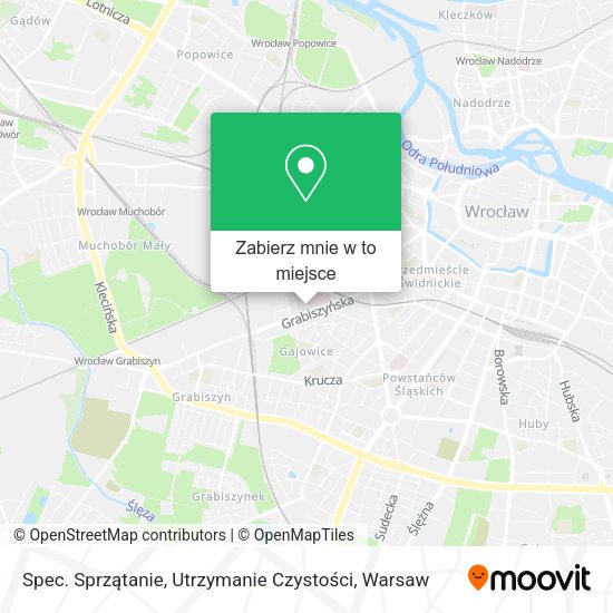 Mapa Spec. Sprzątanie, Utrzymanie Czystości