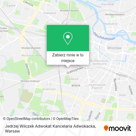 Mapa Jedrzej Wilczek Adwokat Kancelaria Adwokacka