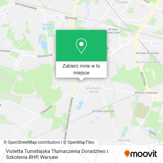 Mapa Violetta Tumidajska Tłumaczenia Doradztwo i Szkolenia BHP