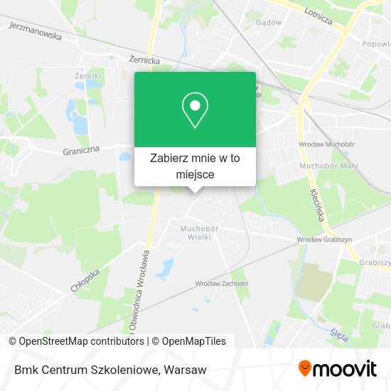 Mapa Bmk Centrum Szkoleniowe