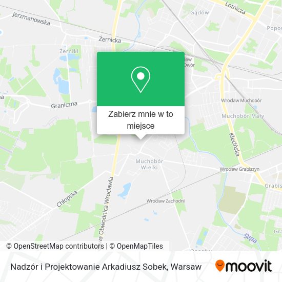 Mapa Nadzór i Projektowanie Arkadiusz Sobek