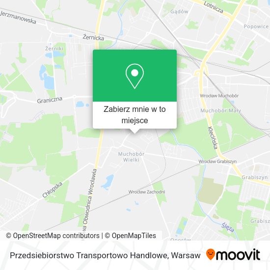 Mapa Przedsiebiorstwo Transportowo Handlowe